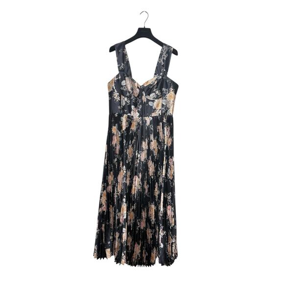 Maison Amory Primrose Midi Dress Moonlight Rose Size XL - Picture 3 of 9